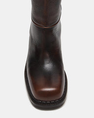 DAVOS COGNAC LEATHER