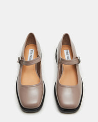 DELANCY TAUPE LEATHER - SM REBOOTED