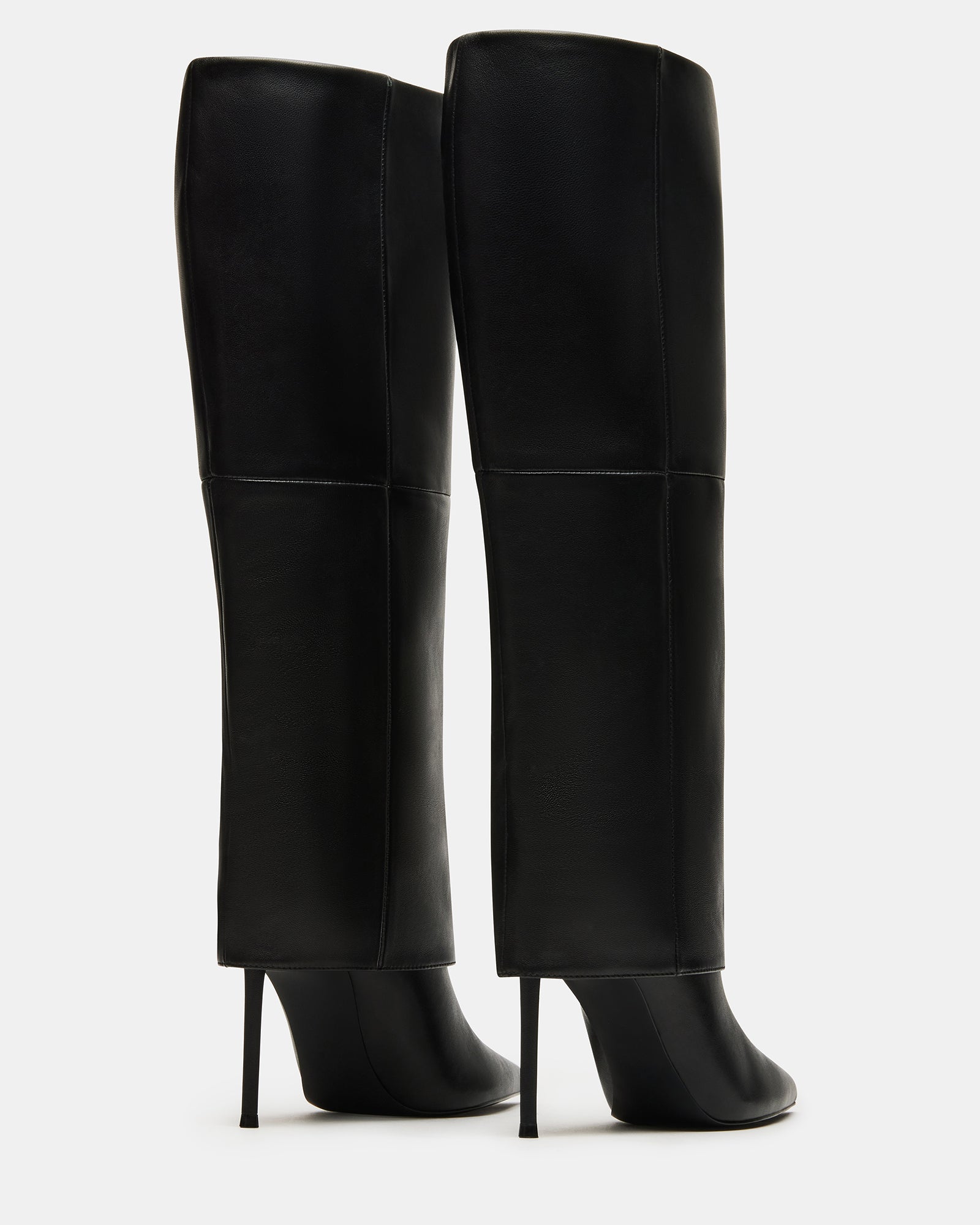 SMITH BLACK LEATHER WIDE CALF - SM REBOOTED